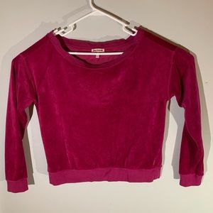 Juicy Couture Women’s Velour Long sleeve